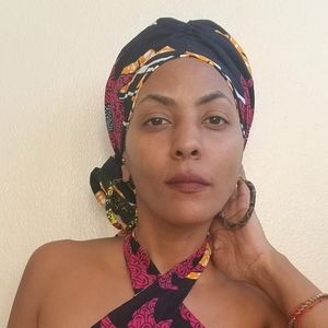 "ORANGE FLOWERS" ANKARA ARMED REVERSIBLE TURBAN